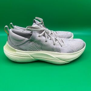 Sorel Women's Light Gray Knit Lace-Up Sneakers